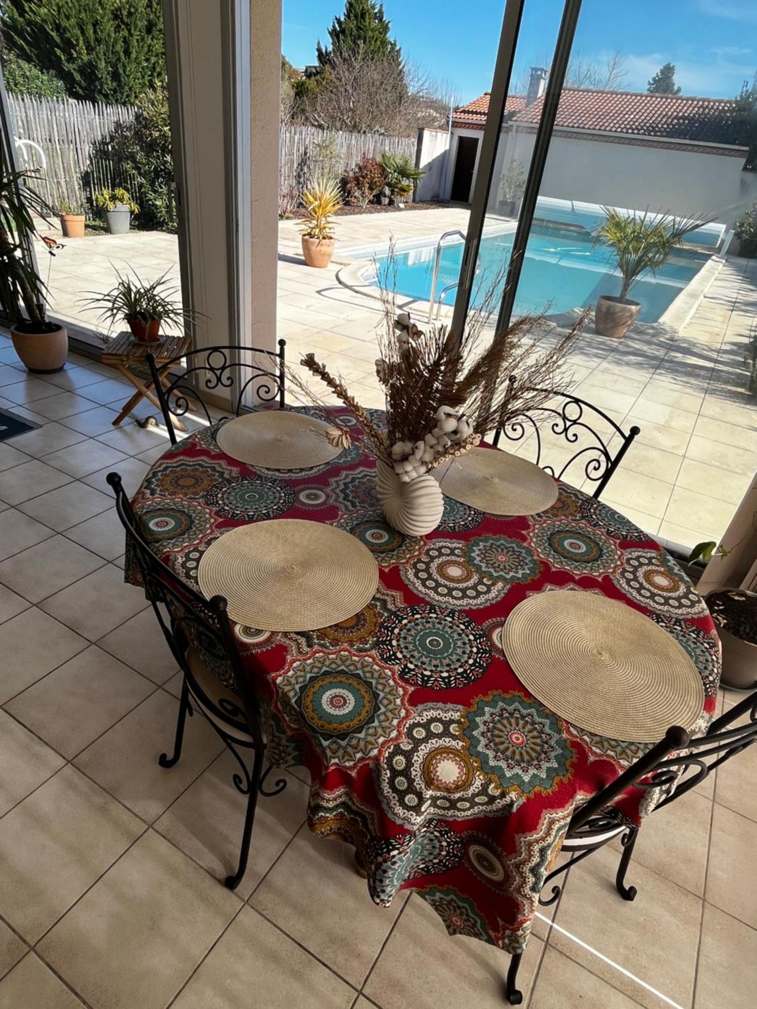 Bed and Breakfast Les Voyages De Louison Lavardac Екстер'єр фото